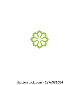 logo flower abstract