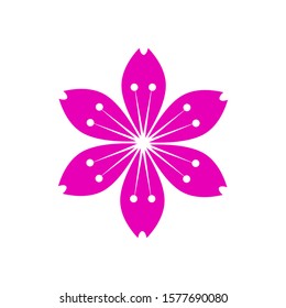 Logo Flower Image Design Stock Vector