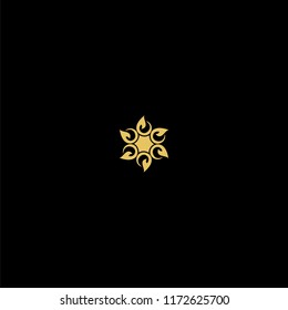 logo flower modern
