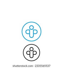 ilustración de diseño vectorial de flor de logotipo