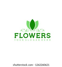 logo for flowers
