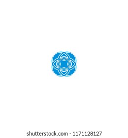 logo flowers abstract