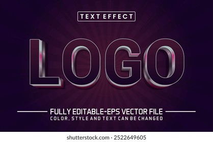 Logo font Text effect editable