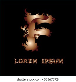 logo and font typography for company
