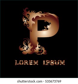 logo and font typography for company