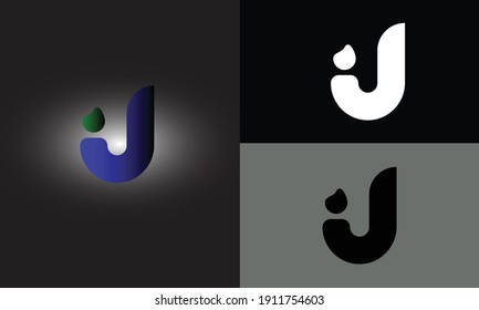 logo font typography vector graphic of letter J, Best For Your Icon Design Or Name Initial Of Letter J, good for tech web theme
