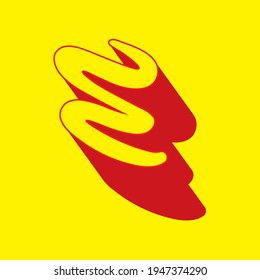 ilustración de diseño vectorial de tipos de letra de logotipo