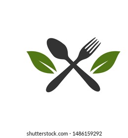 logo food icon for restaurant, cafe, chef, bar, simple style design