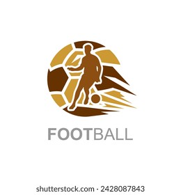 Logo Foot Ball Vector Sport Premium Elegant New Design Graphic Art 4