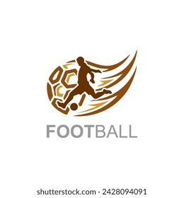 Logo Foot Ball Vector Sport Premium Elegant New Design Graphic Art 7