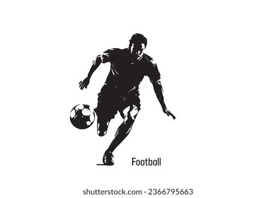 Logo Football.  soccer players.football. vector illustration