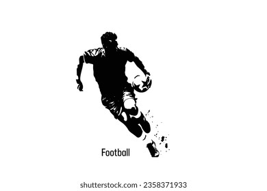 Logo Football. vector set of football soccer players.football players.soccer soccer players vector illustration