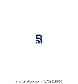 logo form an abstract of letter R