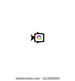 logo form fish and camera (video)