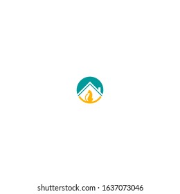 logo form house and cat