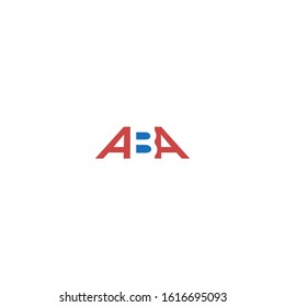 logo form letter a. b and a