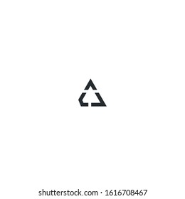 logo form letter A, C and L