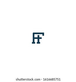 logo form letter A and F