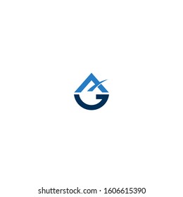 logo form letter A and G