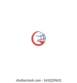 logo form letter G and globe
