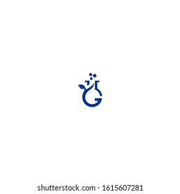 logo form letter G and lab