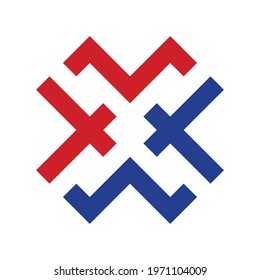 The logo is in the form of the letter X and the letter MW, neat, simple, and minimal. Logos are used for branding and marketing purposes.
