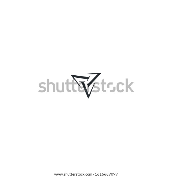 Logo Form Letters Triple V Stock Vector (Royalty Free) 1616689099