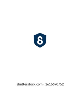 logo form number 8 and guard 