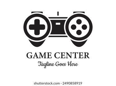 Logo in the form of a simple game console