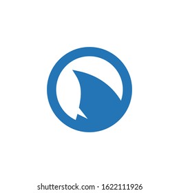 Logo is formed as a shark fin. It symbolizes aggression, pressure, force, speed, attack.