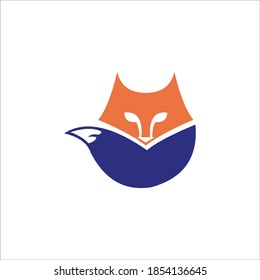 logo fox icon vector templet