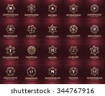 logo frame vintage design elements retro jewelery hotel calligraphic elegant modern or vintage frame and luxury logos set for restaurant hotel boutique or business identity graceful elegant calligraph
