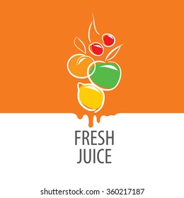 Logo Of Fresh Juice