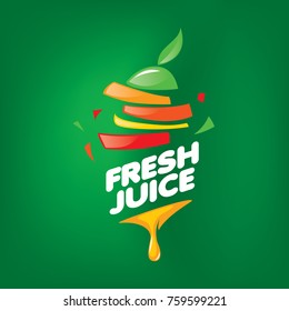 Logo Fresh Juice Stock Vector (Royalty Free) 530249941