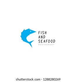 Logo fried fish restaurant 