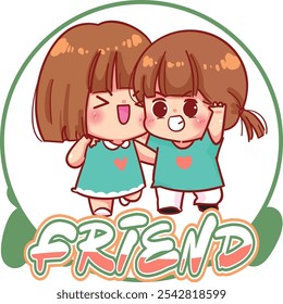 Logo, Friendship, friend, comrade, best friend, buddy