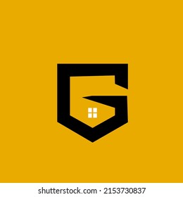 Logo G home and slogan.Perfect for logo real estate,icon,etc.