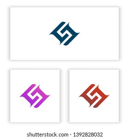 logo G J template for your business and company.