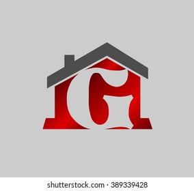 Logo G Letter company vector design template
