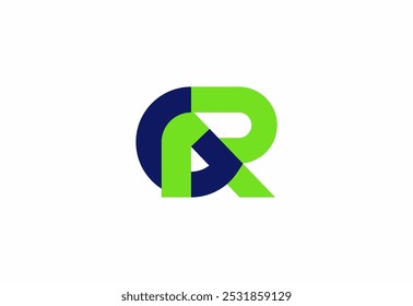 Logo G and R minimalist and simplicity
