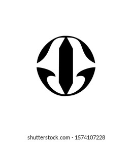 logo G simple vector modern creative