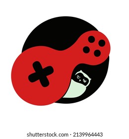logo for a game emulator, design graphics