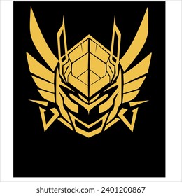 LOGO GAMING BEE GOLD VECTOR
