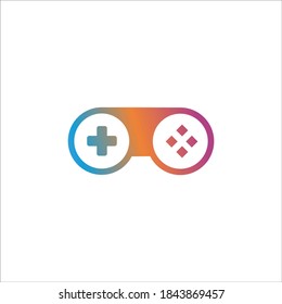 logo gaming vector icon templet