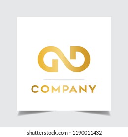 Logo GD simple letter