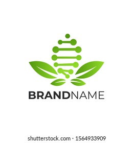 Logo Genetic Icon Element Template Design Vector
