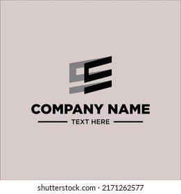 logo geometric illustration line art vector design