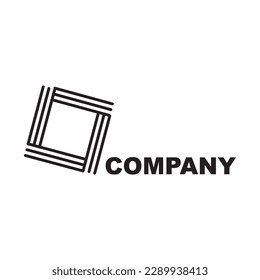 Geometrischer Logo-Stil, Logo-Symbol Vektorgrafik-Vorlage Design moderne Illustration für Unternehmen, Handy, Web, Unternehmen und Marketing, einzigartiges Symbol Null oder Buchstabe o