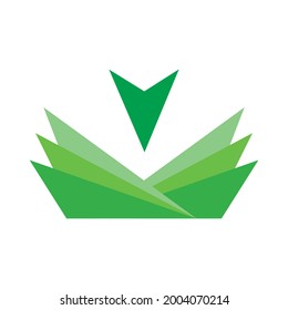 Logotipo, forma geométrica lista para el diseño