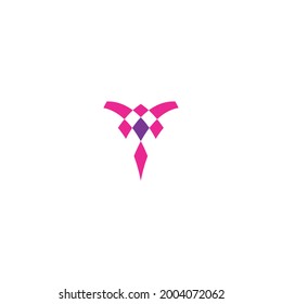 Logo, geometrische Form bereit für Design
